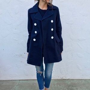 j. crew pea coat size 6 nwt